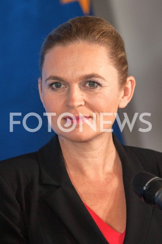  25.10.2018 WARSZAWA<br />KONFERENCJA KOALICJI OBYWATELSKIEJ NA TEMAT WYBOROW<br />N/Z BARBARA NOWACKA<br /> 