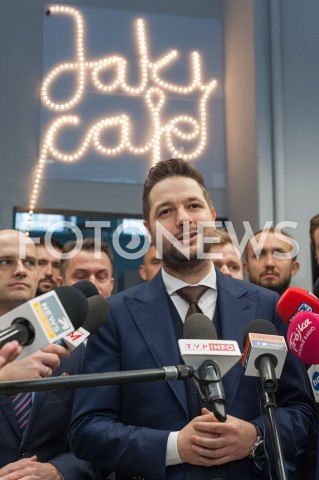  26.10.2018 WARSZAWA<br />PODSUMOWANIE KAMPANII WYBORCZEJ PATRYKA JAKIEGO <br />N/Z PATRYK JAKI<br /> 