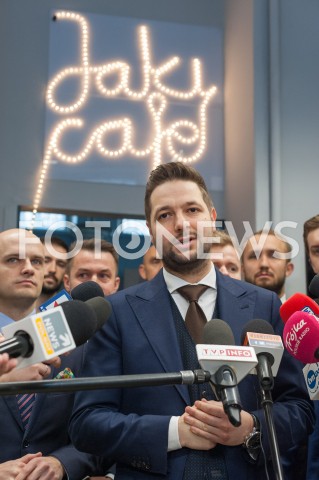  26.10.2018 WARSZAWA<br />PODSUMOWANIE KAMPANII WYBORCZEJ PATRYKA JAKIEGO <br />N/Z PATRYK JAKI<br /> 