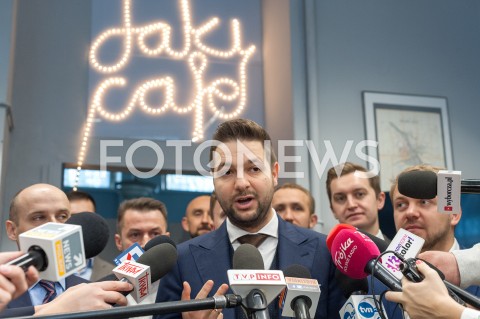  26.10.2018 WARSZAWA<br />PODSUMOWANIE KAMPANII WYBORCZEJ PATRYKA JAKIEGO <br />N/Z PATRYK JAKI<br /> 