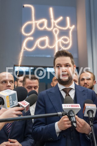  26.10.2018 WARSZAWA<br />PODSUMOWANIE KAMPANII WYBORCZEJ PATRYKA JAKIEGO <br />N/Z PATRYK JAKI<br /> 