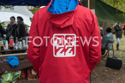  26.10.2018 WARSZAWA<br />DZIEWIATY DZIEN STRAJKU PRACOWNIKOW PLL LOT<br />N/Z UCZESTNICY WYDARZENIA OPZZ<br /> 