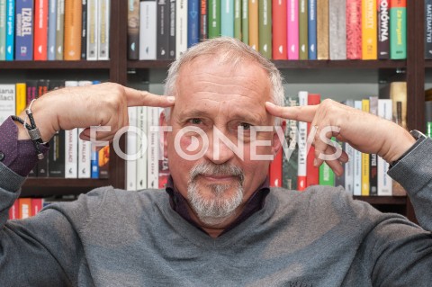  26.10.2018 WARSZAWA<br />PISARZ JUSSI ADLER OLSEN W KSIEGARNI KOREKTY<br />N/Z JUSSI ADLER OLSEN<br /> 