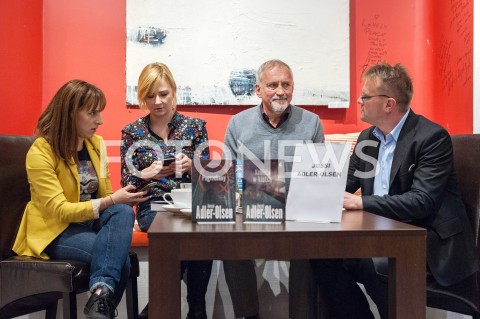  26.10.2018 WARSZAWA<br />PISARZ JUSSI ADLER OLSEN W KSIEGARNI KOREKTY<br />N/Z JUSSI ADLER OLSEN JUSTYNA SUCHECKA NATALIA SZOSTAK<br /> 