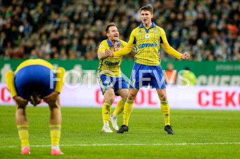  27.10.2018 GDANSK<br />
PILKA NOZNA - EKSTRAKLASA SEZON 2018/2019<br />
MECZ LECHIA GDANSK - ARKA GDYNIA<br />
N/Z MICHAL JANOTA MACIEJ JANKOWSKI NIEUZNANA BRAMKA RADOSC BRAMKA GOL<br />
 