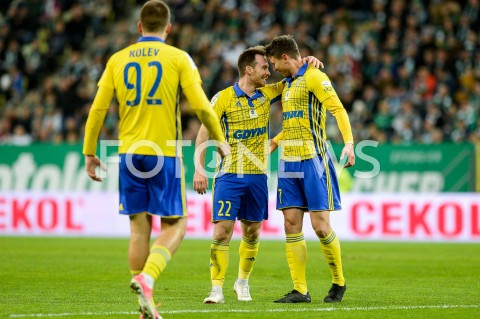  27.10.2018 GDANSK<br />
PILKA NOZNA - EKSTRAKLASA SEZON 2018/2019<br />
MECZ LECHIA GDANSK - ARKA GDYNIA<br />
N/Z MICHAL JANOTA MACIEJ JANKOWSKI NIEUZNANA BRAMKA RADOSC BRAMKA GOL<br />
 