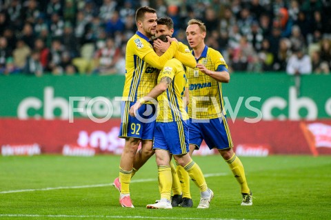  27.10.2018 GDANSK<br />
PILKA NOZNA - EKSTRAKLASA SEZON 2018/2019<br />
MECZ LECHIA GDANSK - ARKA GDYNIA<br />
N/Z ADAM MARCINIAK MICHAL JANOTA ZLATAN ALOMEROVIC RADOSC BRAMKA GOL NA 1:1 ALEKSANDAR KOLEV MACIEJ JANKOWSKI<br />
 