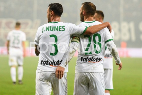  27.10.2018 GDANSK<br />
PILKA NOZNA - EKSTRAKLASA SEZON 2018/2019<br />
MECZ LECHIA GDANSK - ARKA GDYNIA<br />
N/Z FLAVIO PAIXAO RADOSC BRAMKA GOL NA 2:1 EMOCJE JOAO NUNES<br />
 