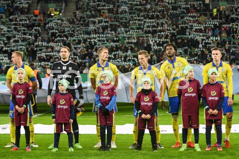  27.10.2018 GDANSK<br />
PILKA NOZNA - EKSTRAKLASA SEZON 2018/2019<br />
MECZ LECHIA GDANSK - ARKA GDYNIA<br />
N/Z ZAWODNICY ARKA GDYNIA<br />
 