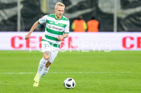  27.10.2018 GDANSK<br />
PILKA NOZNA - EKSTRAKLASA SEZON 2018/2019<br />
MECZ LECHIA GDANSK - ARKA GDYNIA<br />
N/Z DANIEL LUKASIK<br />
 