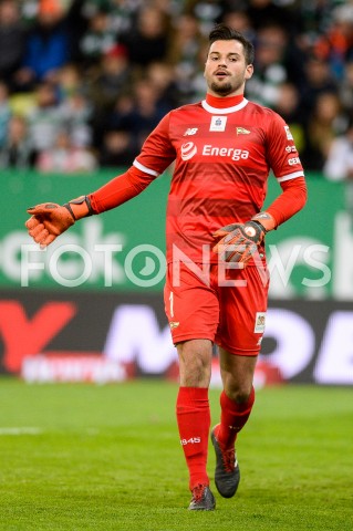  27.10.2018 GDANSK<br />
PILKA NOZNA - EKSTRAKLASA SEZON 2018/2019<br />
MECZ LECHIA GDANSK - ARKA GDYNIA<br />
N/Z ZLATAN ALOMEROVIC SYLWETKA<br />
 