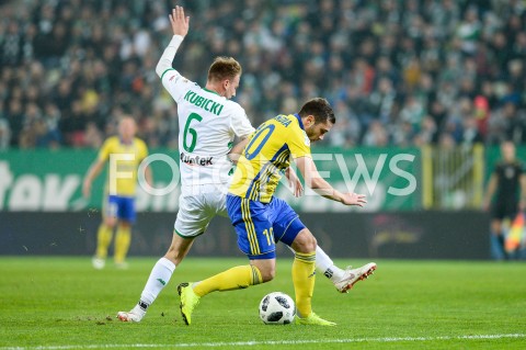  27.10.2018 GDANSK<br />
PILKA NOZNA - EKSTRAKLASA SEZON 2018/2019<br />
MECZ LECHIA GDANSK - ARKA GDYNIA<br />
N/Z JAROSLAW KUBICKI LUKA ZARANDIA<br />
 