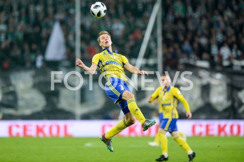  27.10.2018 GDANSK<br />
PILKA NOZNA - EKSTRAKLASA SEZON 2018/2019<br />
MECZ LECHIA GDANSK - ARKA GDYNIA<br />
N/Z TADEUSZ SOCHA SYLWETKA<br />
 