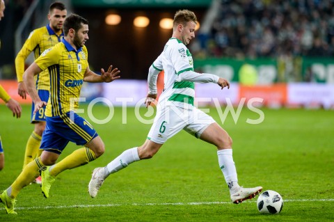  27.10.2018 GDANSK<br />
PILKA NOZNA - EKSTRAKLASA SEZON 2018/2019<br />
MECZ LECHIA GDANSK - ARKA GDYNIA<br />
N/Z LUKA ZARANDIA JAROSLAW KUBICKI<br />
 