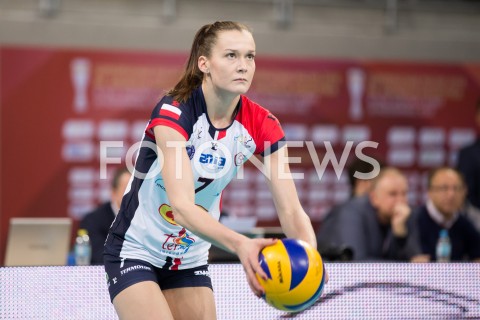  28.10.2018 LODZ SIATKOWKA SUPERPUCHAR POLSKI<br />
GROT BUDOWLANI LODZ - CHEMIK POLICE<br />
N/Z JULIA TWARDOWSKA SYLWETKA<br />
 