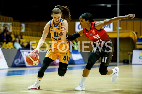  28.10.2018 GDYNIA<br />
KOSZYKOWKA - ENERGA BASKET LIGA KOBIET SEZON 2018/2019<br />
MECZ ARKA GDYNIA - KS SLEZA WROCLAW<br />
N/Z BARBORA BALINTOVA SYDNEY COLSON<br />
 