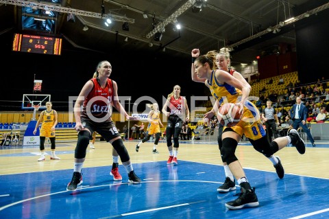  28.10.2018 GDYNIA<br />
KOSZYKOWKA - ENERGA BASKET LIGA KOBIET SEZON 2018/2019<br />
MECZ ARKA GDYNIA - KS SLEZA WROCLAW<br />
N/Z TAISIIA UDONENKO REBECCA ALLEN<br />
 