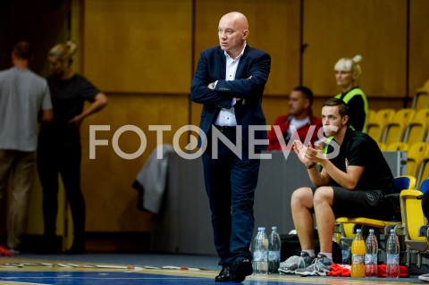  28.10.2018 GDYNIA<br />
KOSZYKOWKA - ENERGA BASKET LIGA KOBIET SEZON 2018/2019<br />
MECZ ARKA GDYNIA - KS SLEZA WROCLAW<br />
N/Z ARKADIUSZ RUSIN SYLWETKA<br />
 