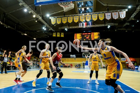  28.10.2018 GDYNIA<br />
KOSZYKOWKA - ENERGA BASKET LIGA KOBIET SEZON 2018/2019<br />
MECZ ARKA GDYNIA - KS SLEZA WROCLAW<br />
N/Z ANNA MAKURAT MARISSA KASTANEK SANTA BALTKOJIENE REBECCA ALLEN<br />
 