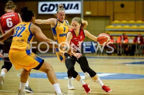  28.10.2018 GDYNIA<br />
KOSZYKOWKA - ENERGA BASKET LIGA KOBIET SEZON 2018/2019<br />
MECZ ARKA GDYNIA - KS SLEZA WROCLAW<br />
N/Z TEREZIA PALENIKOVA SANTA BALTKOJIENE<br />
 