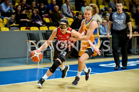  28.10.2018 GDYNIA<br />
KOSZYKOWKA - ENERGA BASKET LIGA KOBIET SEZON 2018/2019<br />
MECZ ARKA GDYNIA - KS SLEZA WROCLAW<br />
N/Z MARISSA KASTANEK KAMILA PODGORNA<br />
 