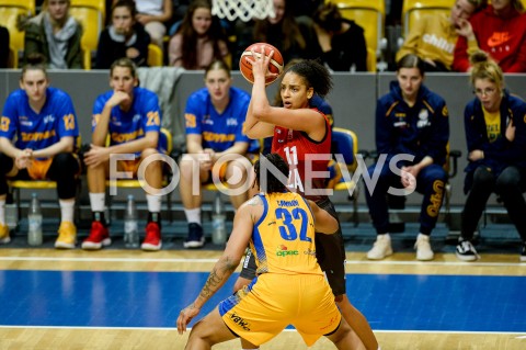  28.10.2018 GDYNIA<br />
KOSZYKOWKA - ENERGA BASKET LIGA KOBIET SEZON 2018/2019<br />
MECZ ARKA GDYNIA - KS SLEZA WROCLAW<br />
N/Z CIERRA BURDICK<br />
 