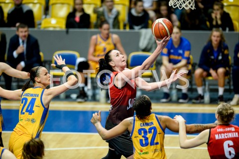  28.10.2018 GDYNIA<br />
KOSZYKOWKA - ENERGA BASKET LIGA KOBIET SEZON 2018/2019<br />
MECZ ARKA GDYNIA - KS SLEZA WROCLAW<br />
N/Z ANNA JURCENKOVA TAISIIA UDONENKO<br />
 