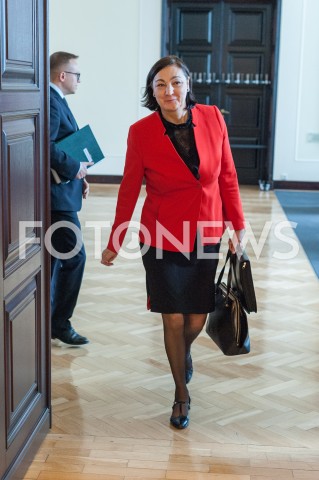  30.10.2018 WARSZAWA<br />KANCELARIA PREZESA RADY MINISTROW<br />POSIEDZENIE RADY MINISTROW<br />N/Z JOLANTA RUSINIAK<br /> 