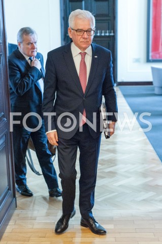  30.10.2018 WARSZAWA<br />KANCELARIA PREZESA RADY MINISTROW<br />POSIEDZENIE RADY MINISTROW<br />N/Z JACEK CZAPUTOWICZ<br /> 