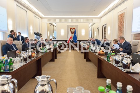 Posiedzenie Rady Ministrów w Warszawie
