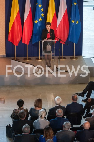  30.10.2018 WARSZAWA<br />PODSUMOWANIE TRZECH KADENCJI RZADOW HANNY GRONKIEWICZ WALTZ<br />N/Z HANNA GRONKIEWICZ WALTZ<br /> 