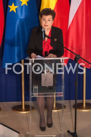  30.10.2018 WARSZAWA<br />PODSUMOWANIE TRZECH KADENCJI RZADOW HANNY GRONKIEWICZ WALTZ<br />N/Z HANNA GRONKIEWICZ WALTZ<br /> 