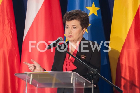  30.10.2018 WARSZAWA<br />PODSUMOWANIE TRZECH KADENCJI RZADOW HANNY GRONKIEWICZ WALTZ<br />N/Z HANNA GRONKIEWICZ WALTZ<br /> 