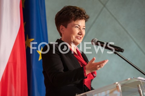  30.10.2018 WARSZAWA<br />PODSUMOWANIE TRZECH KADENCJI RZADOW HANNY GRONKIEWICZ WALTZ<br />N/Z HANNA GRONKIEWICZ WALTZ<br /> 