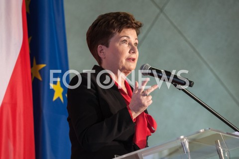  30.10.2018 WARSZAWA<br />PODSUMOWANIE TRZECH KADENCJI RZADOW HANNY GRONKIEWICZ WALTZ<br />N/Z HANNA GRONKIEWICZ WALTZ<br /> 