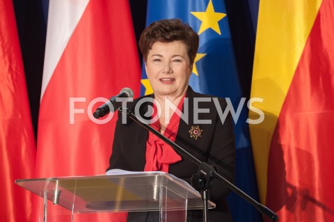  30.10.2018 WARSZAWA<br />PODSUMOWANIE TRZECH KADENCJI RZADOW HANNY GRONKIEWICZ WALTZ<br />N/Z HANNA GRONKIEWICZ WALTZ<br /> 