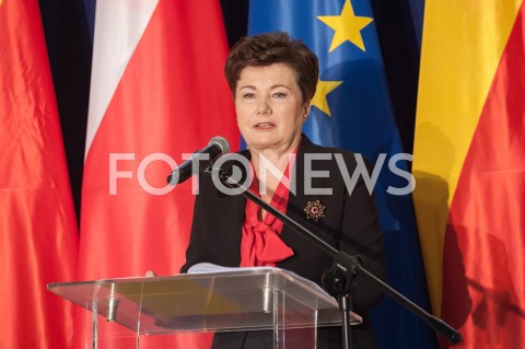  30.10.2018 WARSZAWA<br />PODSUMOWANIE TRZECH KADENCJI RZADOW HANNY GRONKIEWICZ WALTZ<br />N/Z HANNA GRONKIEWICZ WALTZ<br /> 