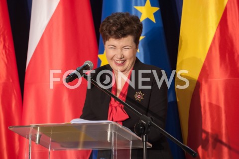  30.10.2018 WARSZAWA<br />PODSUMOWANIE TRZECH KADENCJI RZADOW HANNY GRONKIEWICZ WALTZ<br />N/Z HANNA GRONKIEWICZ WALTZ<br /> 