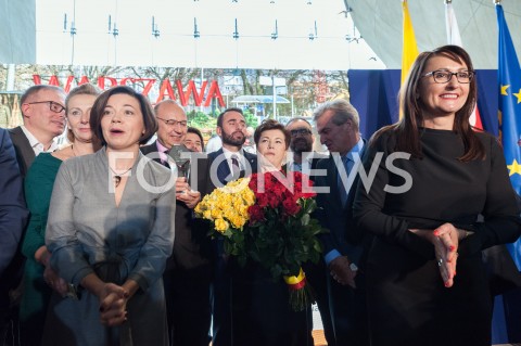  30.10.2018 WARSZAWA<br />PODSUMOWANIE TRZECH KADENCJI RZADOW HANNY GRONKIEWICZ WALTZ<br />N/Z HANNA GRONKIEWICZ WALTZ RENATA KAZNOWSKA<br /> 