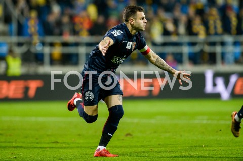  02.11.2018 GDYNIA<br />
PILKA NOZNA - EKSTRAKLASA SEZON 2018/2019<br />
MECZ ARKA GDYNIA - POGON SZCZECIN<br />
N/Z SPAS DELEV RADOSC BRAMKA GOL NA 2:3<br />
 