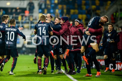  02.11.2018 GDYNIA<br />
PILKA NOZNA - EKSTRAKLASA SEZON 2018/2019<br />
MECZ ARKA GDYNIA - POGON SZCZECIN<br />
N/Z SPAS DELEV RADOSC BRAMKA GOL NA 2:3 POGON SZCZECIN<br />
 