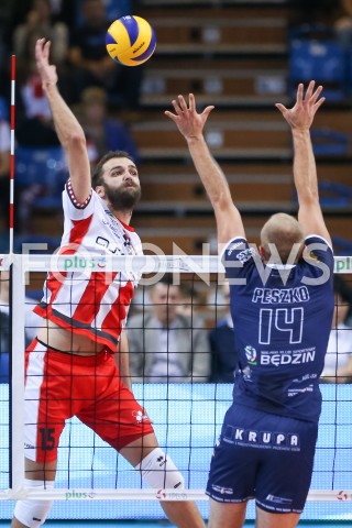  03.11.2018 RZESZOW <br />
SIATKOWKA PLUSLIGA 2018/2019 MEN VOLLEYBALL POLAND POLISH PLUS LIGA LEAGUE SEASON 2018/2019 <br />
MECZ ASSECO RESOVIA RZESZOW - MKS BEDZIN <br />
N/Z MATEUSZ MIKA <br />
 