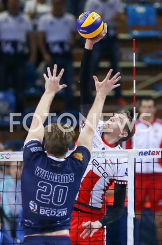  03.11.2018 RZESZOW <br />
SIATKOWKA PLUSLIGA 2018/2019 MEN VOLLEYBALL POLAND POLISH PLUS LIGA LEAGUE SEASON 2018/2019 <br />
MECZ ASSECO RESOVIA RZESZOW - MKS BEDZIN <br />
N/Z DAMIAN SCHULZ <br />
 