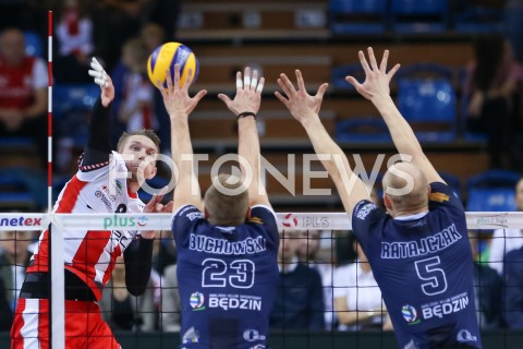  03.11.2018 RZESZOW <br />
SIATKOWKA PLUSLIGA 2018/2019 MEN VOLLEYBALL POLAND POLISH PLUS LIGA LEAGUE SEASON 2018/2019 <br />
MECZ ASSECO RESOVIA RZESZOW - MKS BEDZIN <br />
N/Z DAMIAN SCHULZ <br />
 