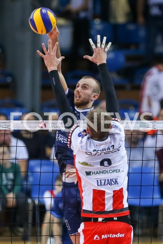  03.11.2018 RZESZOW <br />
SIATKOWKA PLUSLIGA 2018/2019 MEN VOLLEYBALL POLAND POLISH PLUS LIGA LEAGUE SEASON 2018/2019 <br />
MECZ ASSECO RESOVIA RZESZOW - MKS BEDZIN <br />
N/Z JAKUB PESZKO<br />
 