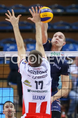  03.11.2018 RZESZOW <br />
SIATKOWKA PLUSLIGA 2018/2019 MEN VOLLEYBALL POLAND POLISH PLUS LIGA LEAGUE SEASON 2018/2019 <br />
MECZ ASSECO RESOVIA RZESZOW - MKS BEDZIN <br />
N/Z ARTUR RATAJCZAK <br />
 