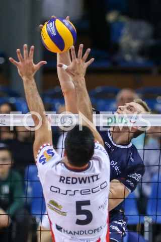  03.11.2018 RZESZOW <br />
SIATKOWKA PLUSLIGA 2018/2019 MEN VOLLEYBALL POLAND POLISH PLUS LIGA LEAGUE SEASON 2018/2019 <br />
MECZ ASSECO RESOVIA RZESZOW - MKS BEDZIN <br />
N/Z ADRIAN BUCHOWSKI <br />
 