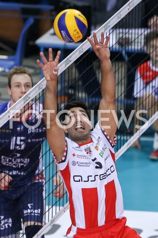  11.11.2018 RZESZOW <br />SIATKOWKA PLUS LIGA 2018/2019 MEN VOLLEYBALL POLAND POLISH PLUSLIGA LEAGUE SEASON 2018/2019 <br />MECZ ASSECO RESOVIA RZESZOW - ZAKSA KEDZIERZYN KOZLE<br />N/Z RAFAEL REDWITZ SYLWETKA <br /> 