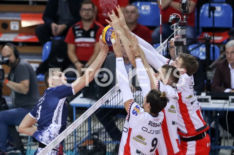  11.11.2018 RZESZOW <br />SIATKOWKA PLUS LIGA 2018/2019 MEN VOLLEYBALL POLAND POLISH PLUSLIGA LEAGUE SEASON 2018/2019 <br />MECZ ASSECO RESOVIA RZESZOW - ZAKSA KEDZIERZYN KOZLE<br />N/Z RAFAL SZYMURA <br /> 