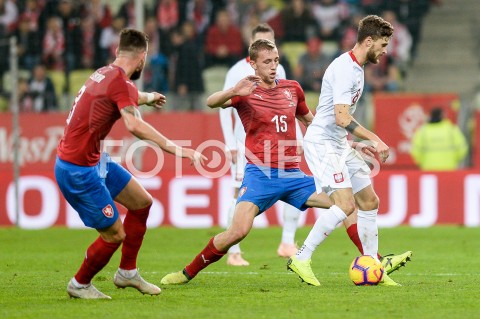  15.11.2018 GDANSK<br />
PILKA NOZNA - REPREZENTACJA<br />
MECZ TOWARZYSKI (International Friendly Match)<br />
POLSKA (Poland) - CZECHY (Czech Republic)<br />
N/Z TOMAS SOUCEK MATEUSZ KLICH<br />
 